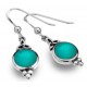 TRINITY KNOT  EARRINGS TURQUOISE